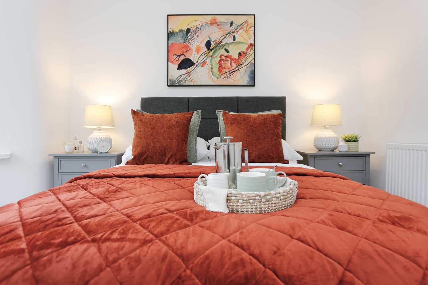 Bedroom staging to sell