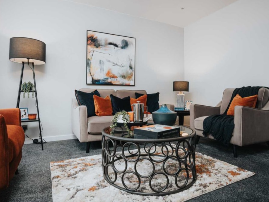 Furniture rental with attention to detail