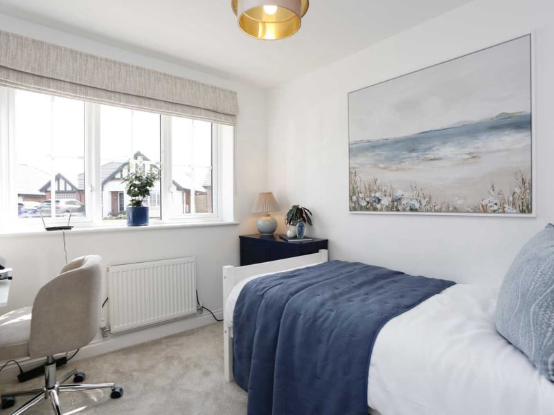 Show home guest bedroom/home office